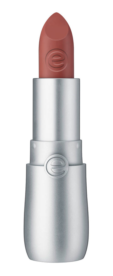 essence velvet matte lipstick 01 donuts go nut 3.8g